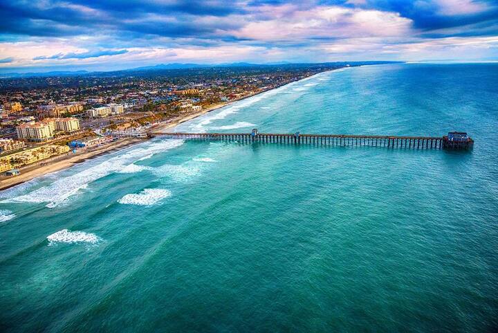 Oceanside homes, San Diego County